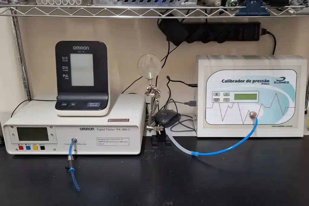 Calibração e Aferição de Aparelho de Pressão