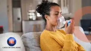 Como usar inalador corretamente para alívio respiratório imediato.