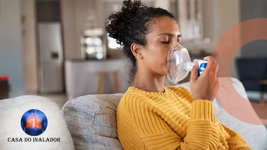 Como usar inalador corretamente para alívio respiratório imediato.