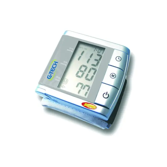 Aparelho de pressão digital de pulso G-Tech BP3BK1