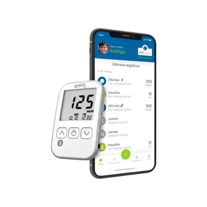 Medidor de Glicose G-tech Lite Smart